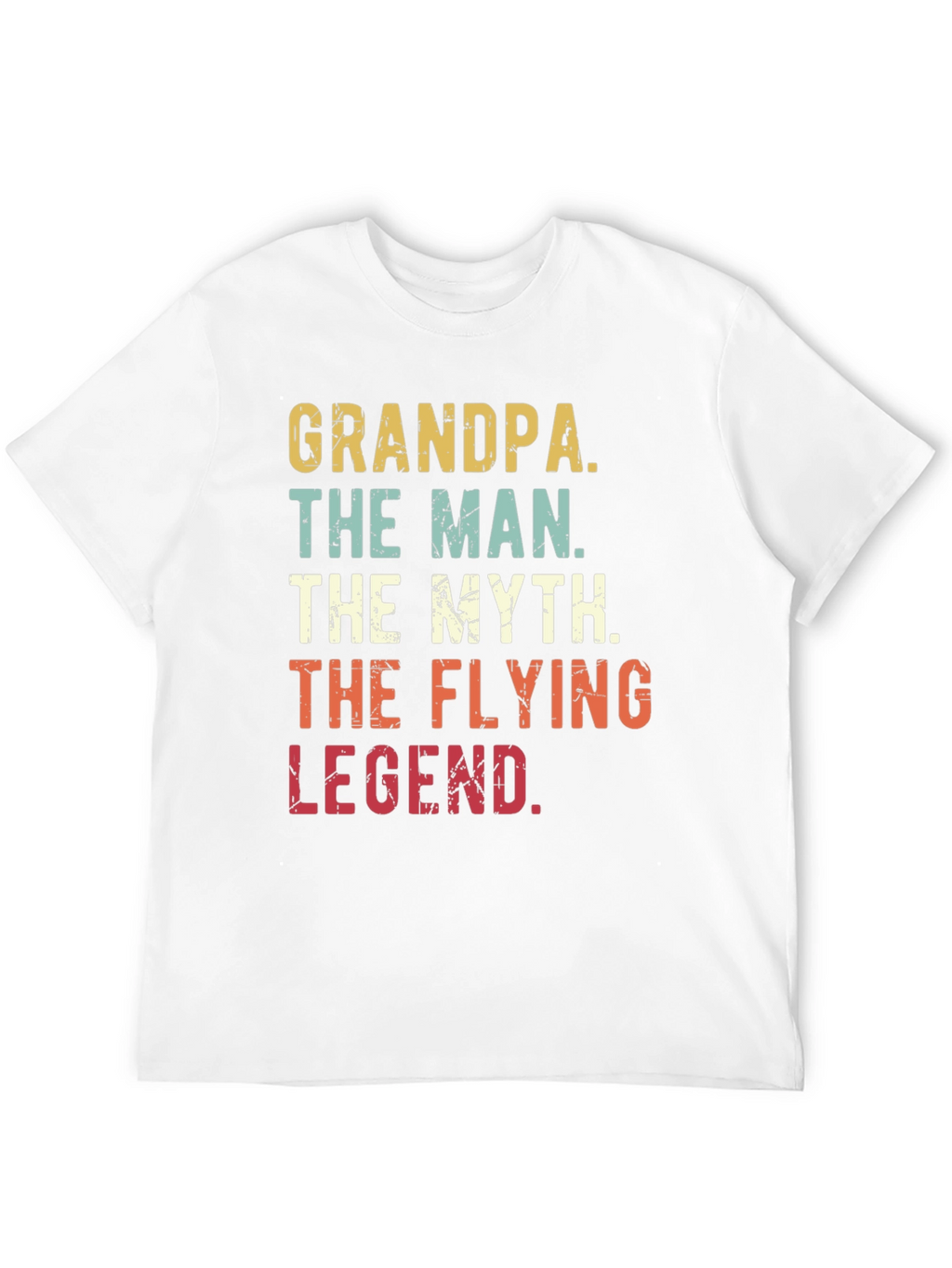Grandpa The Man The Myth The Flying Legend T-Shirt
