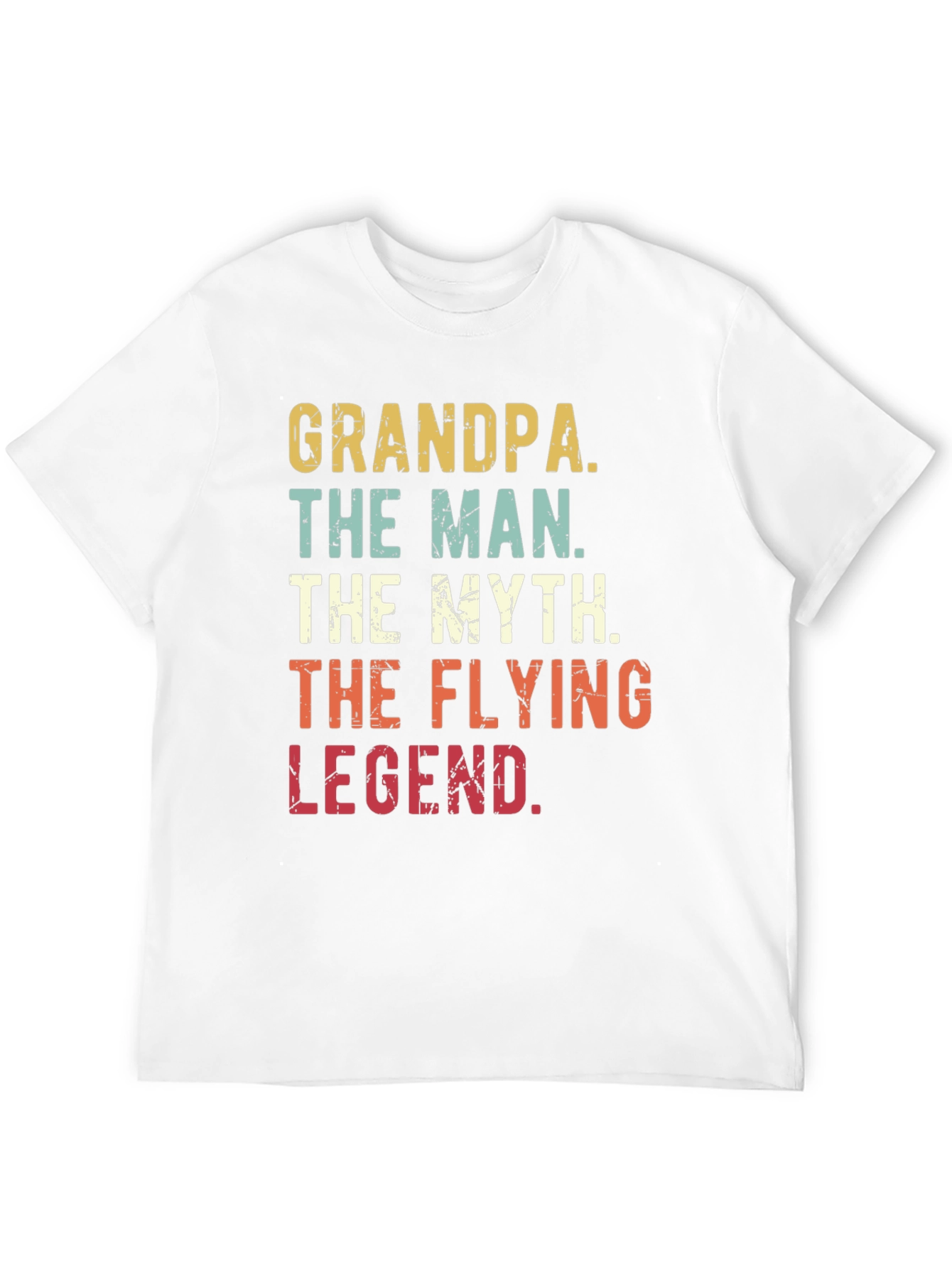 Grandpa The Man The Myth The Flying Legend T-Shirt