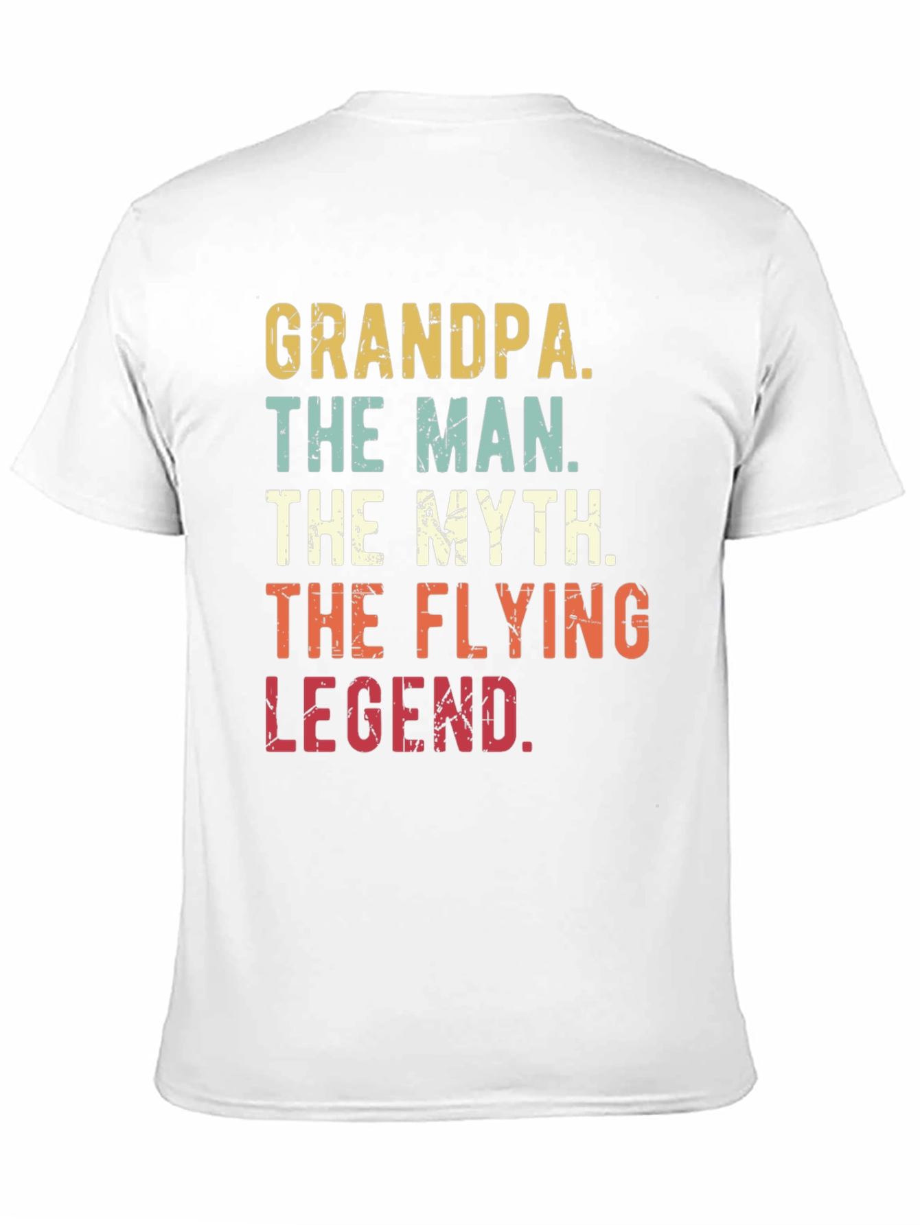 Grandpa The Man The Myth The Flying Legend T-Shirt