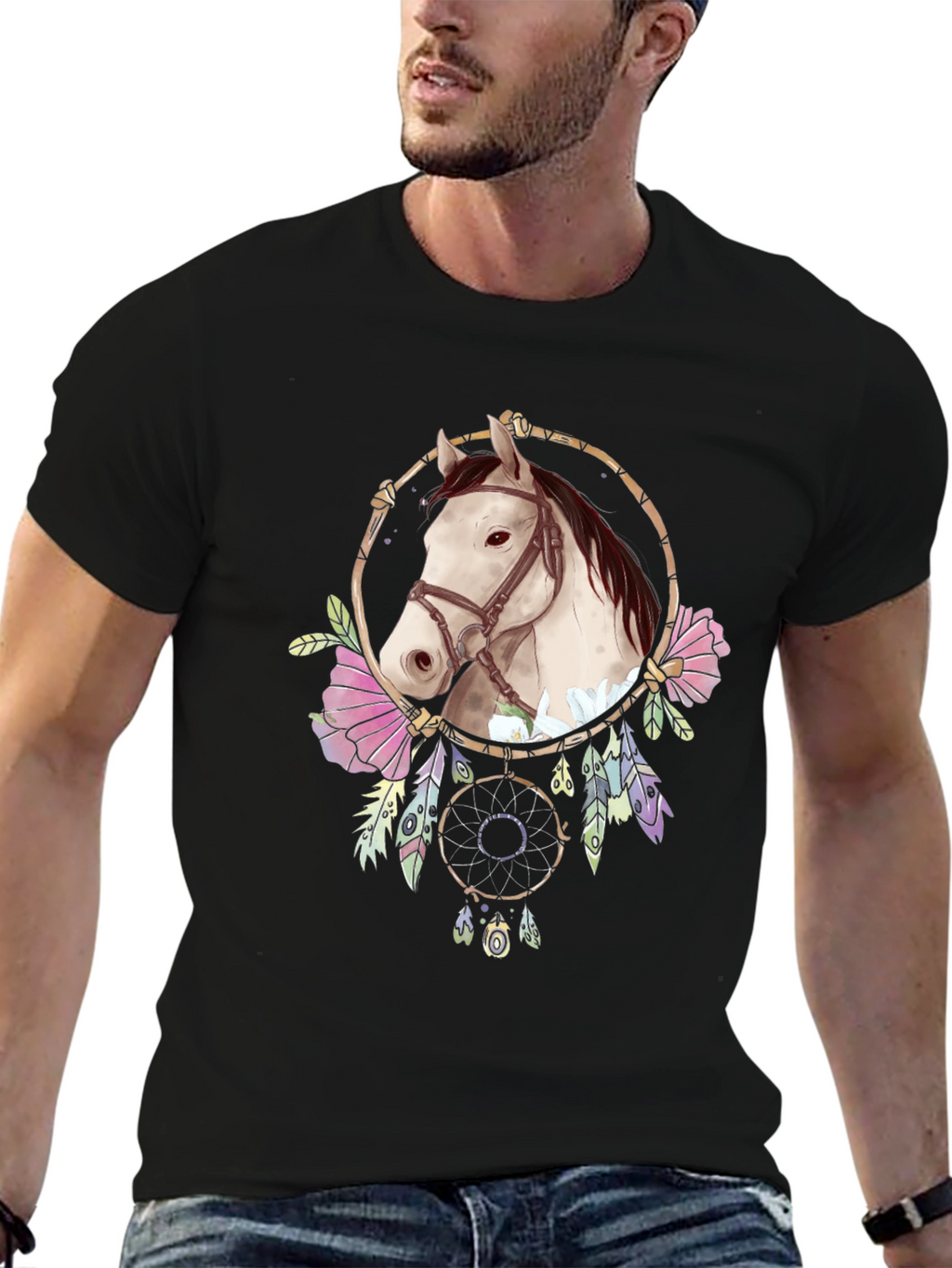 Horse Dreamcatcher Graphic Tee