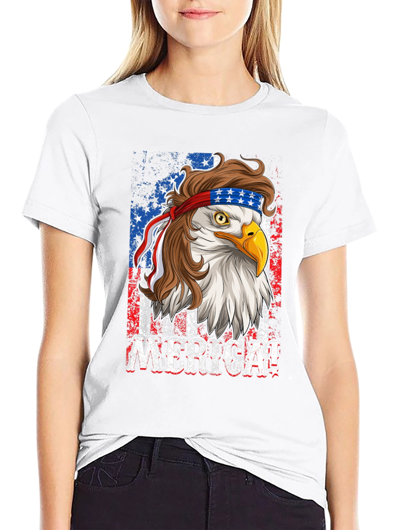 American Eagle T-Shirt: USA Patriotic Pride
