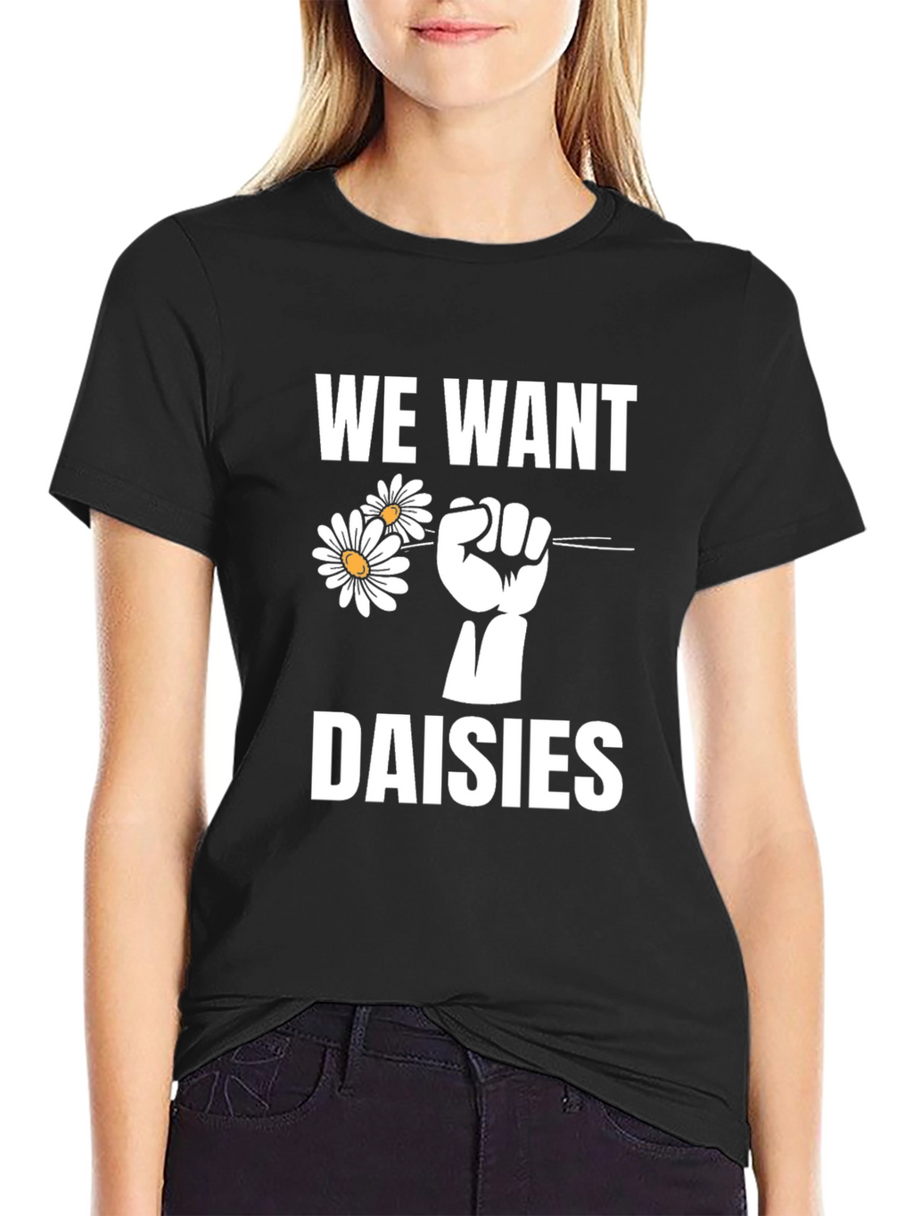 We Want Daisies Graphic T-Shirt