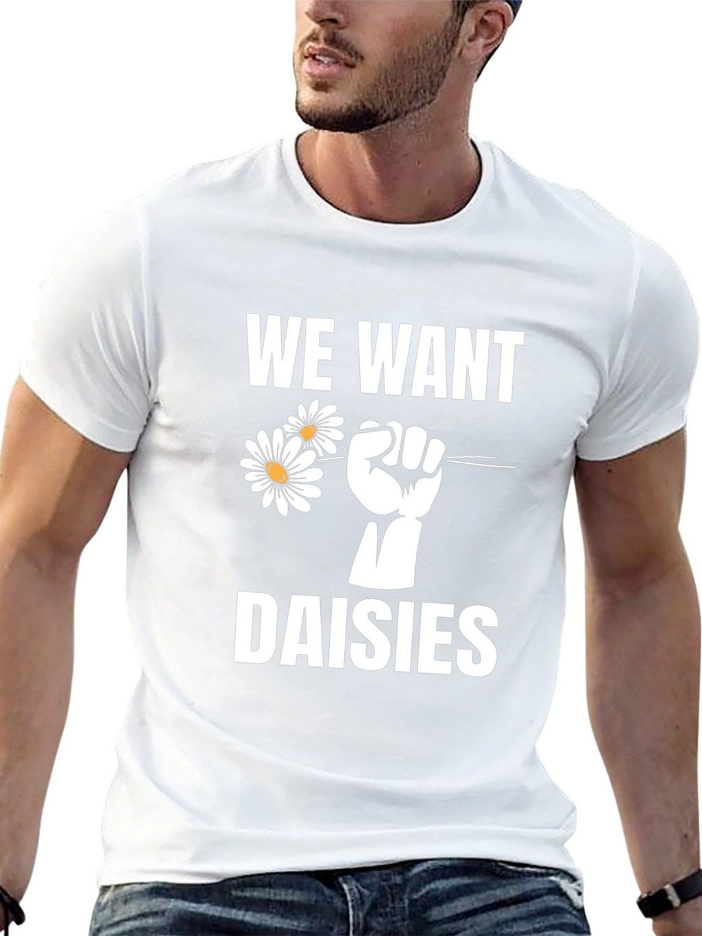 We Want Daisies Graphic T-Shirt