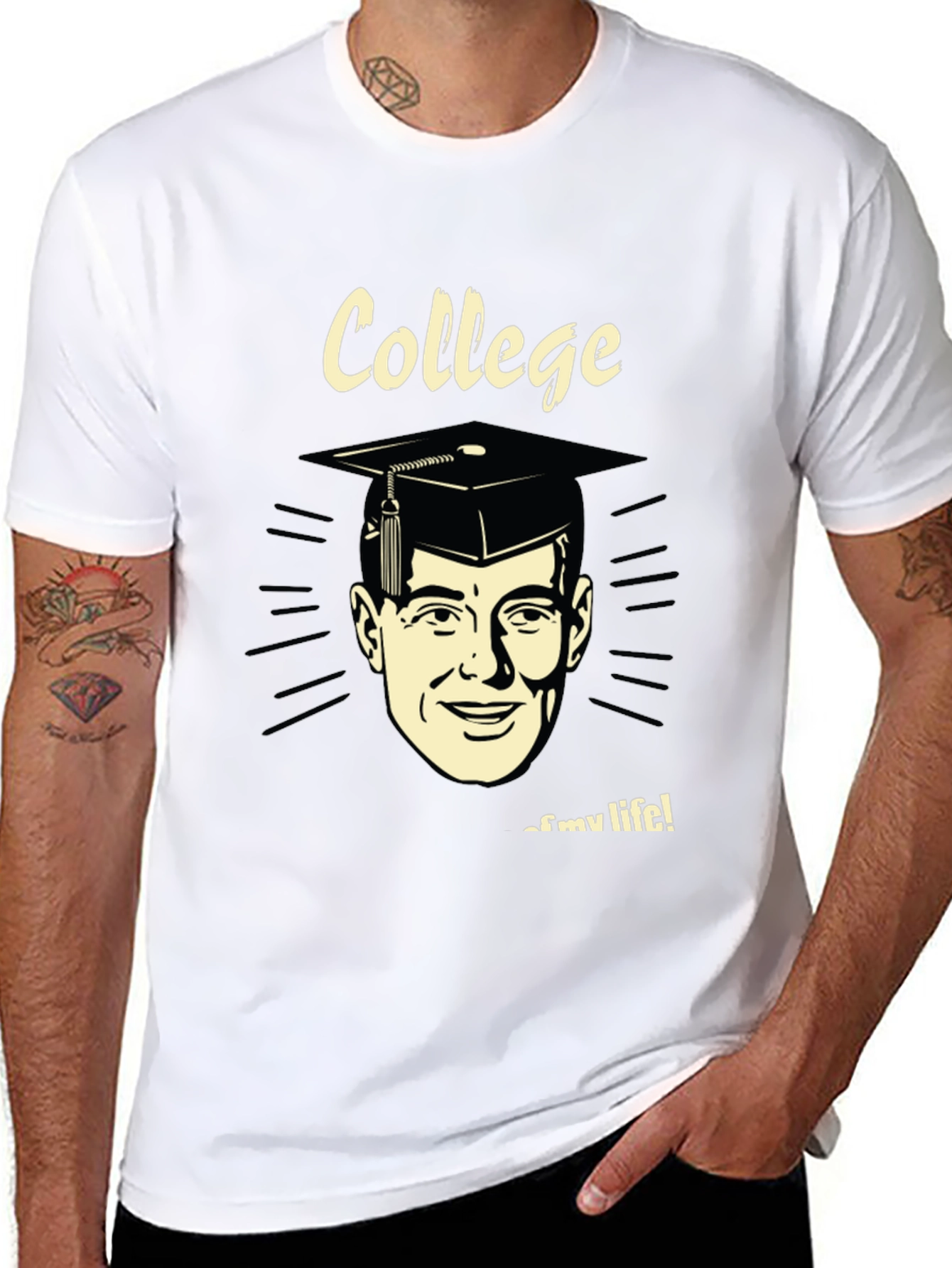 College Life Graphic Tee