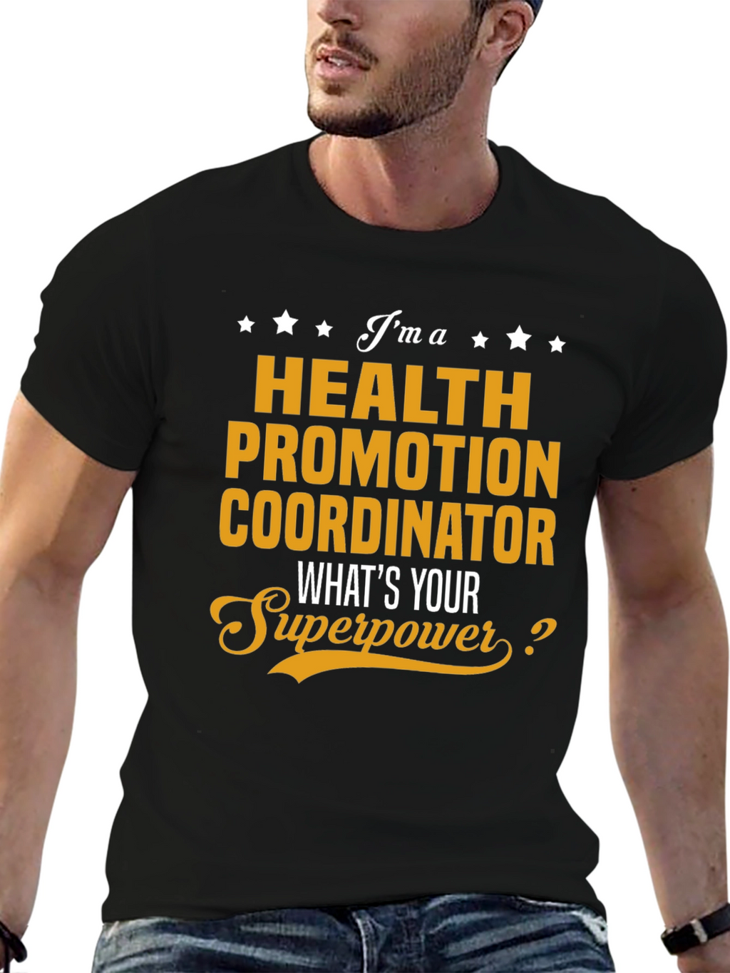 Health Promotion Coordinator Superpower T-Shirt