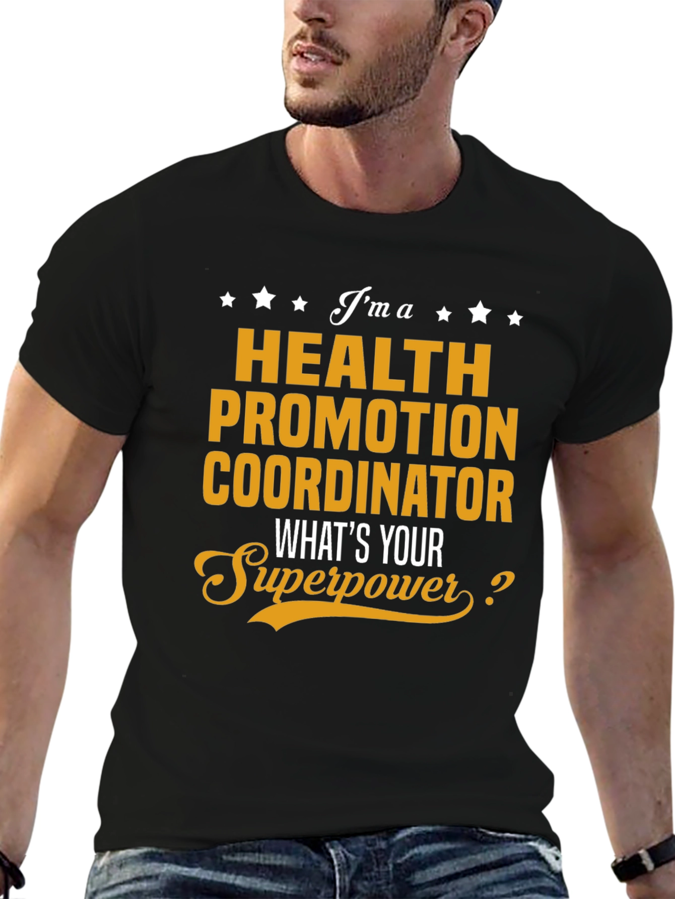 Health Promotion Coordinator Superpower T-Shirt