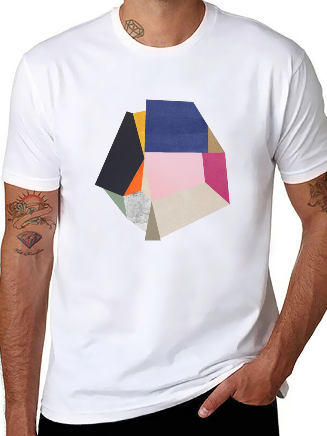 Geometric Abstract Art T-Shirt