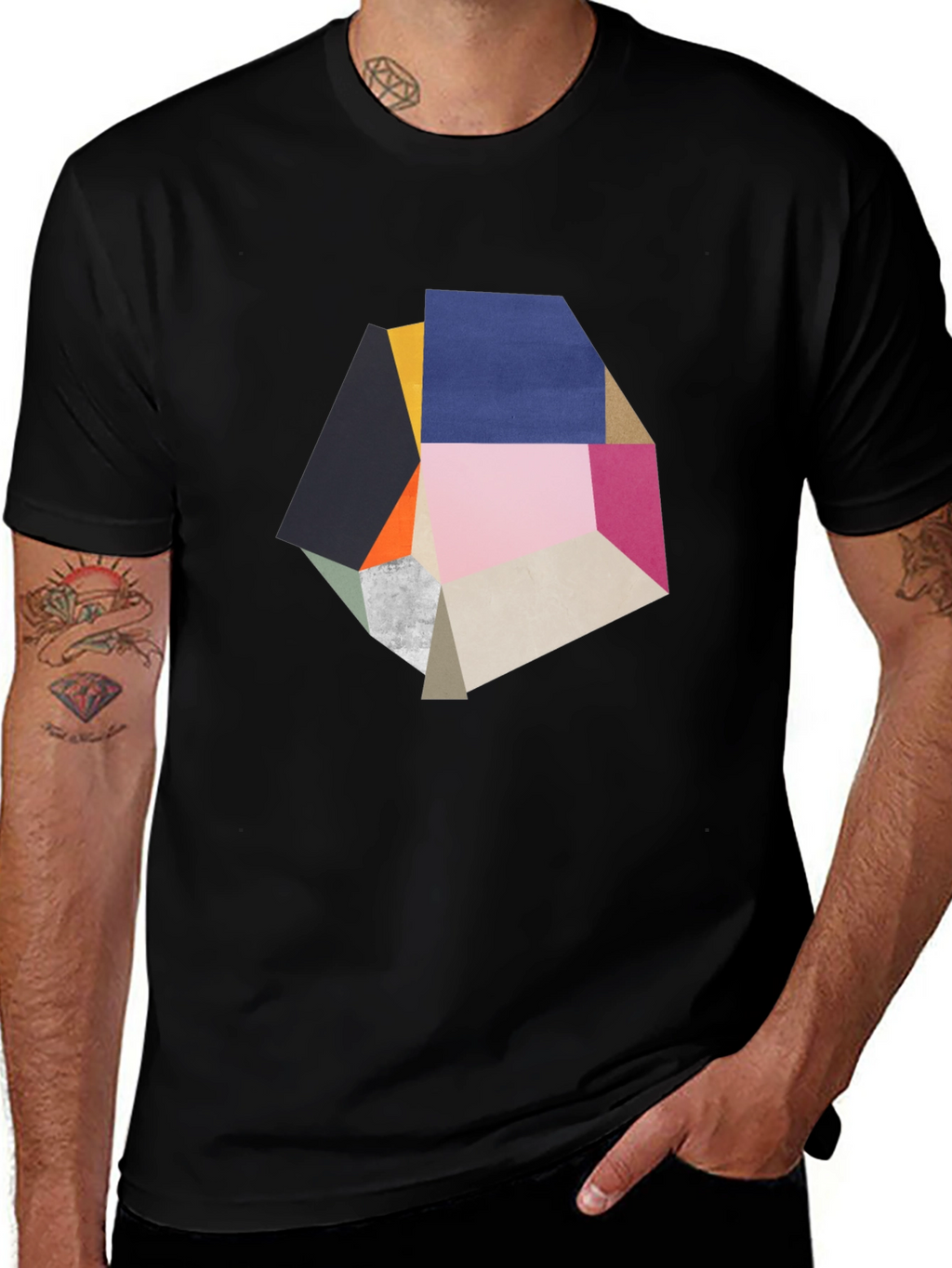 Geometric Abstract Art T-Shirt