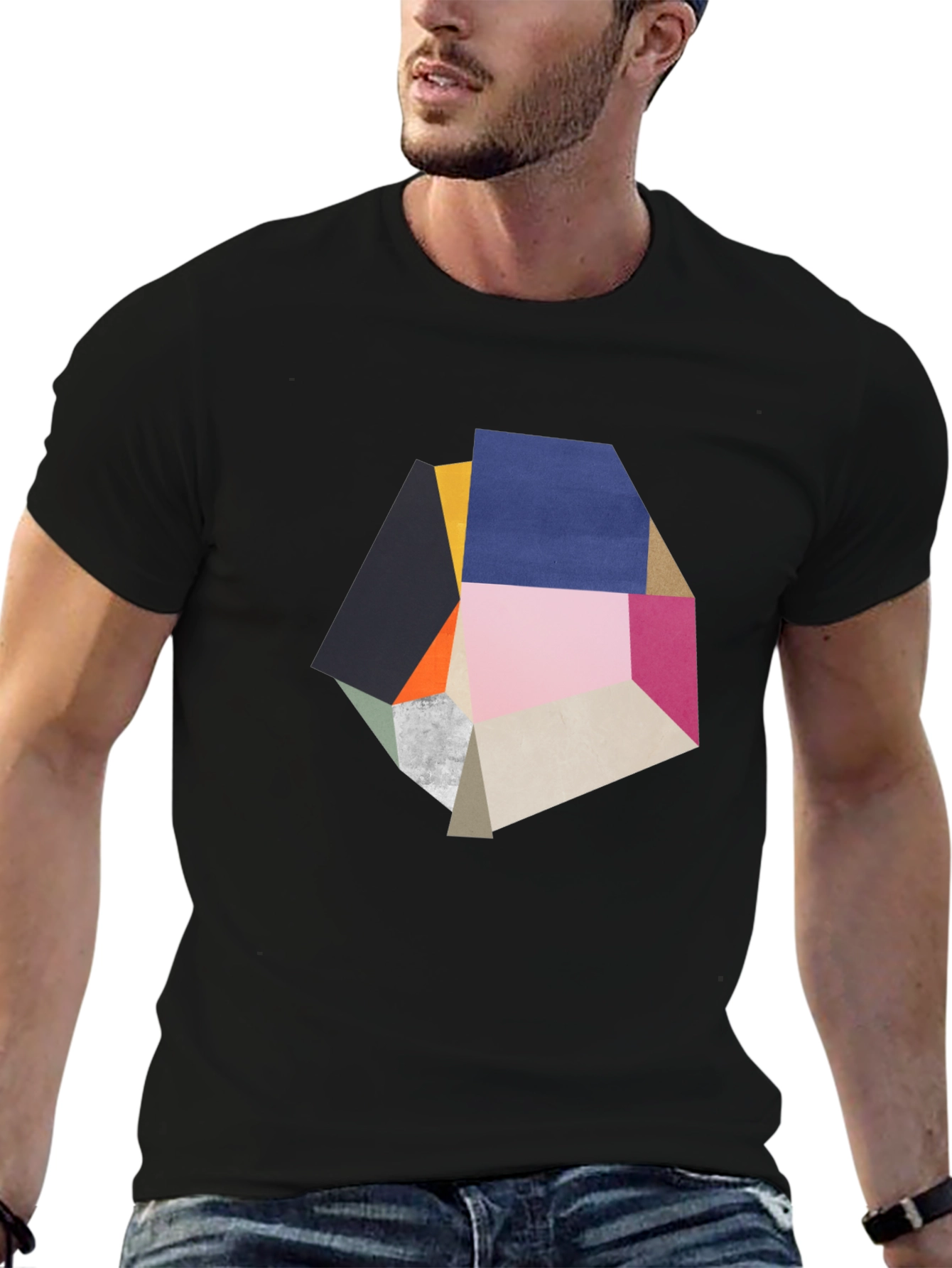 Geometric Abstract Art T-Shirt