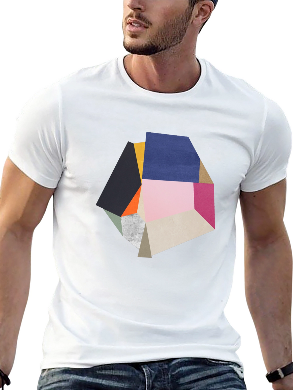 Geometric Abstract Art T-Shirt