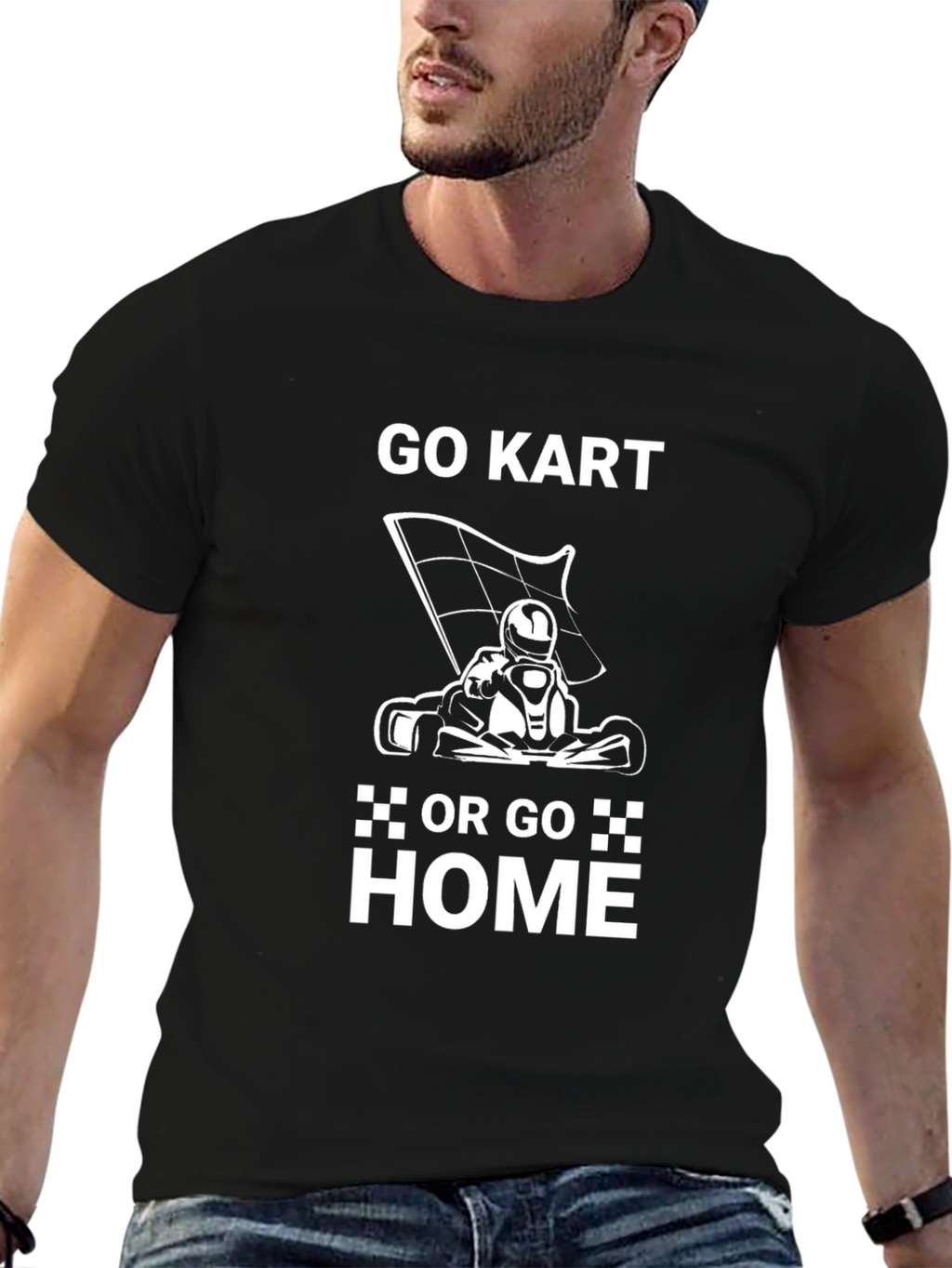 Go Kart or Go Home Graphic Tee