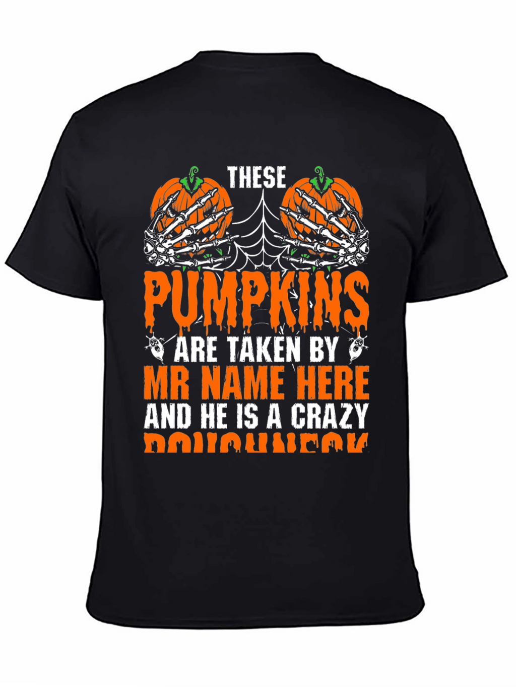 Halloween Pumpkins Personalized T-Shirt