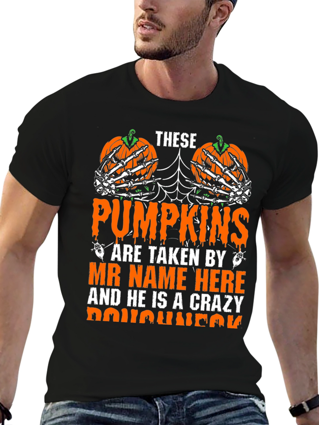 Halloween Pumpkins Personalized T-Shirt