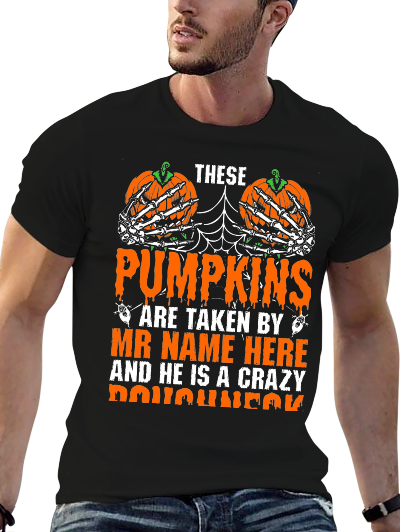 Halloween Pumpkins Personalized T-Shirt