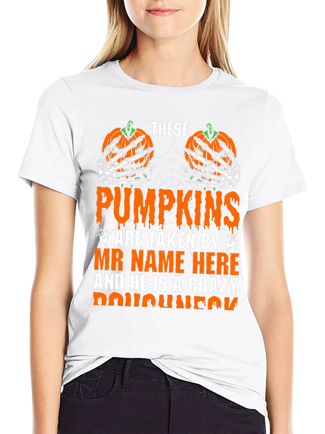 Halloween Pumpkins Personalized T-Shirt