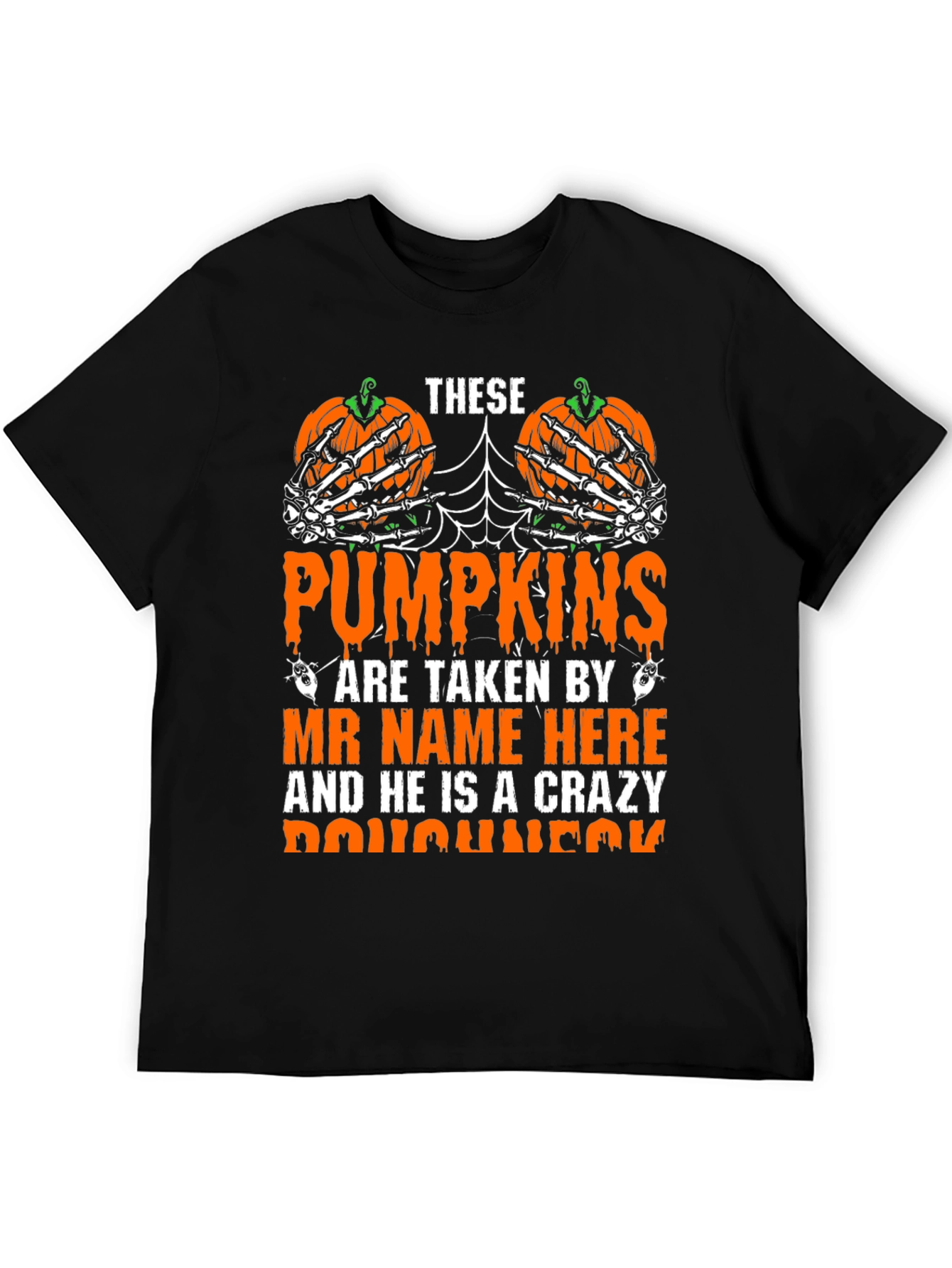 Halloween Pumpkins Personalized T-Shirt
