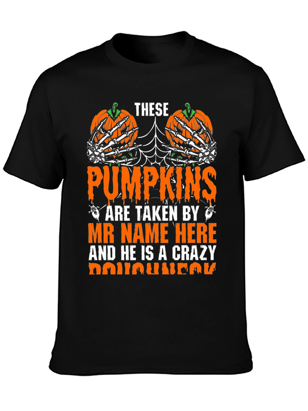 Halloween Pumpkins Personalized T-Shirt