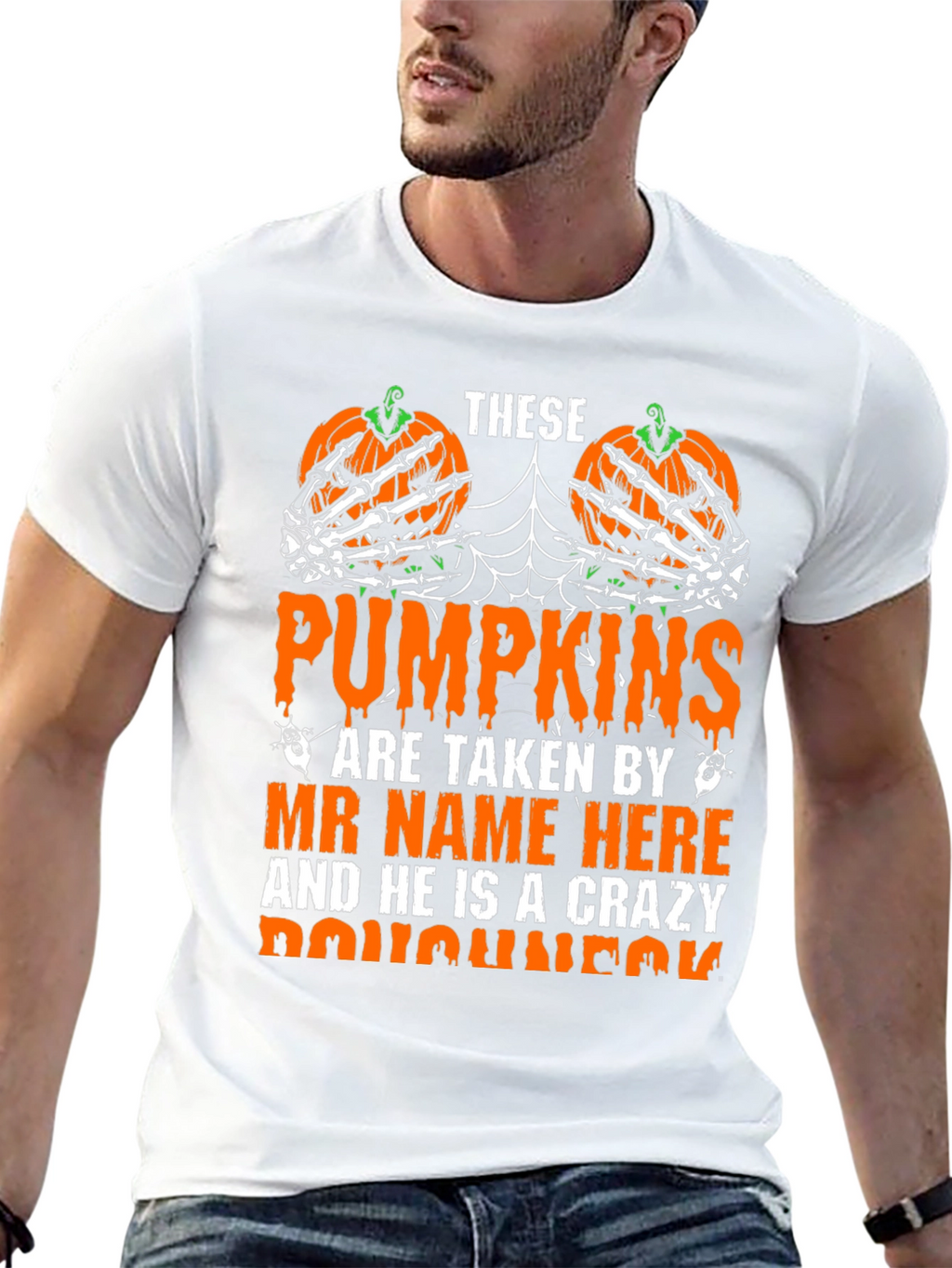 Halloween Pumpkins Personalized T-Shirt