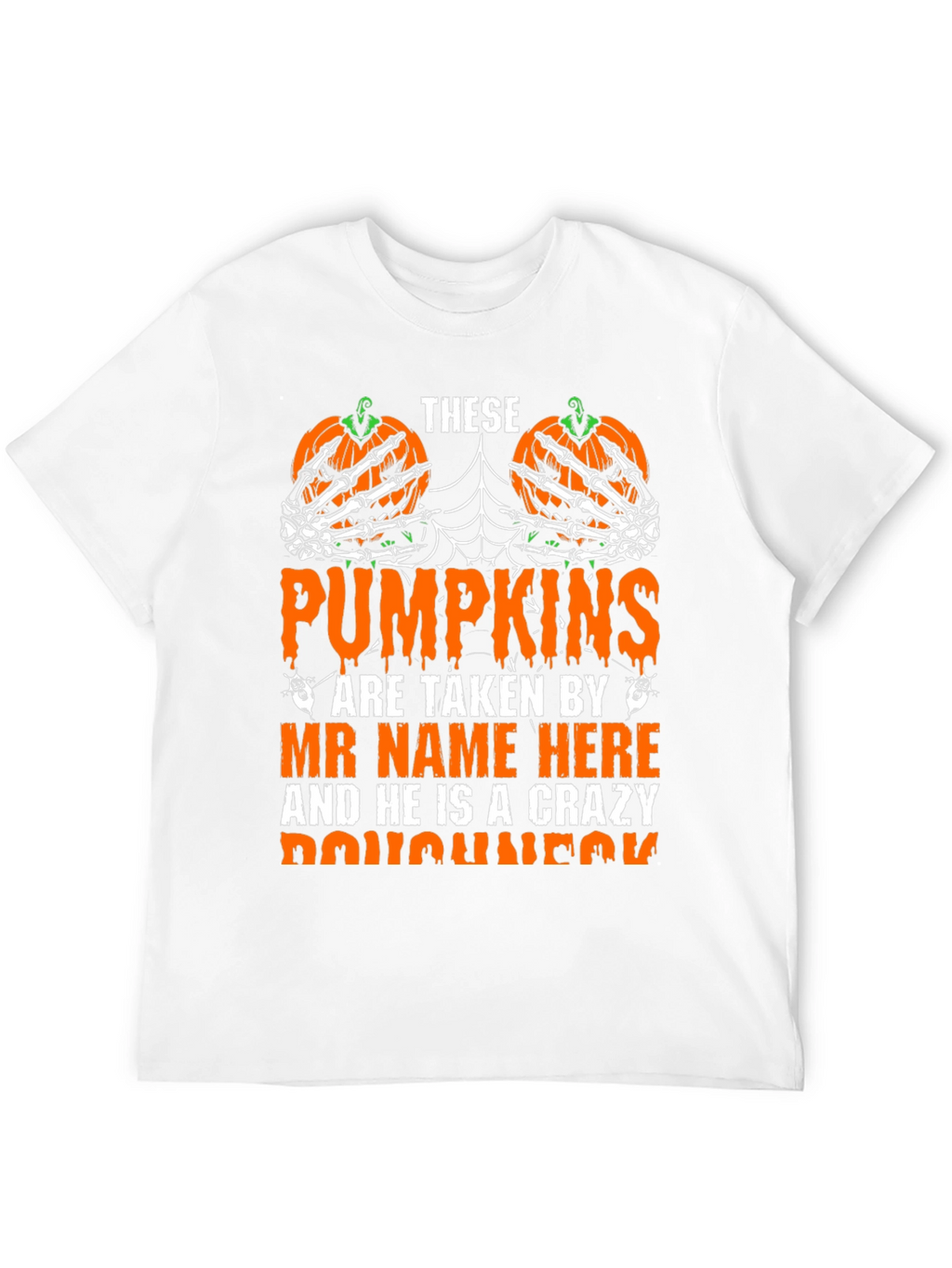 Halloween Pumpkins Personalized T-Shirt