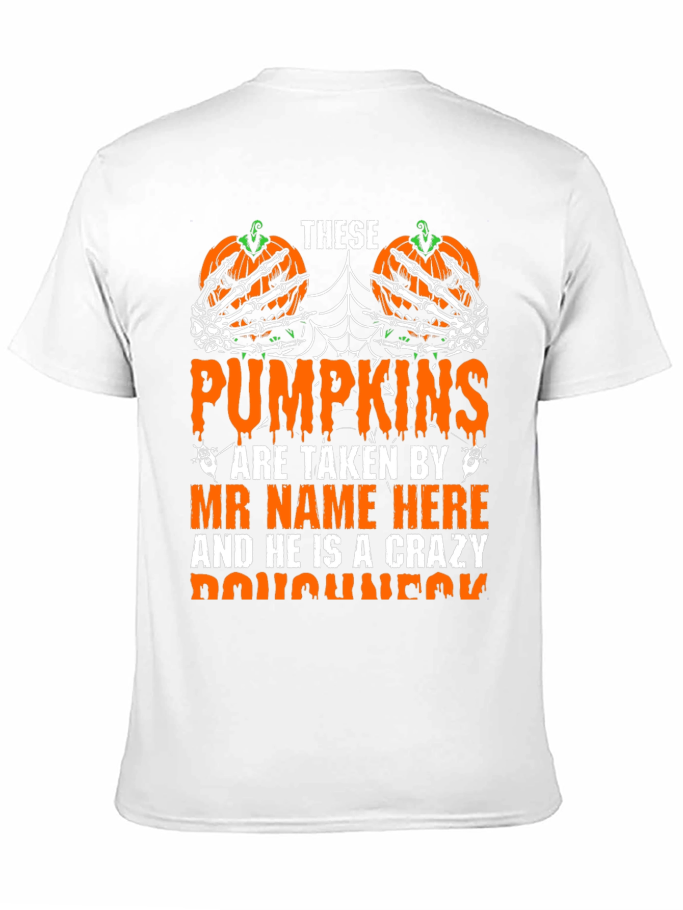Halloween Pumpkins Personalized T-Shirt