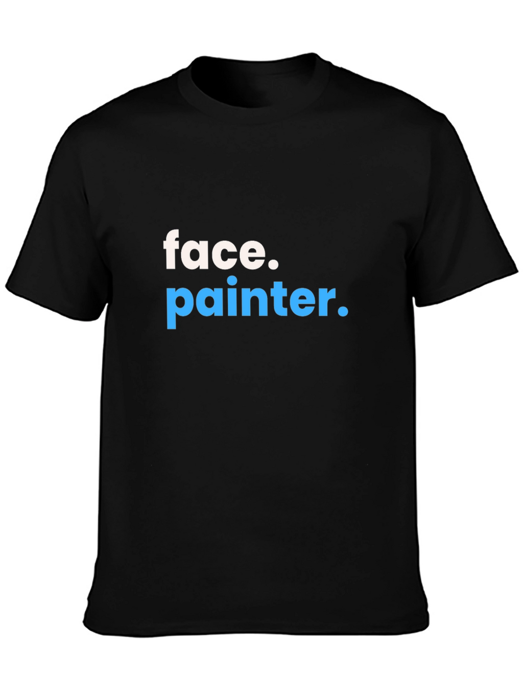 Face Painter T-Shirt - Black Graphic Tee
