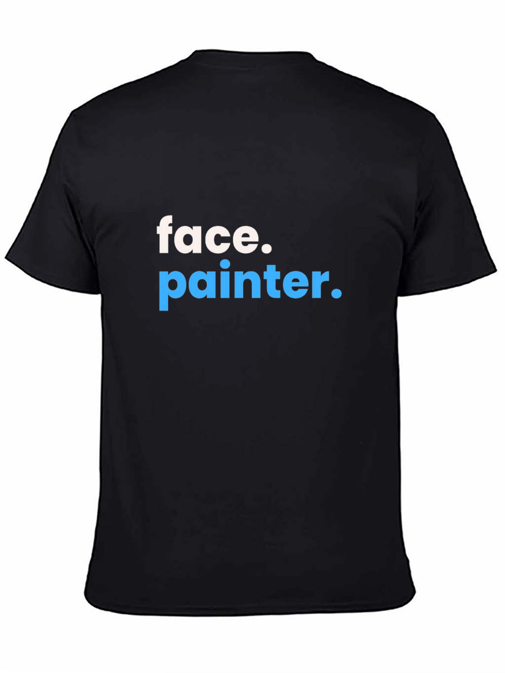 Face Painter T-Shirt - Black Graphic Tee