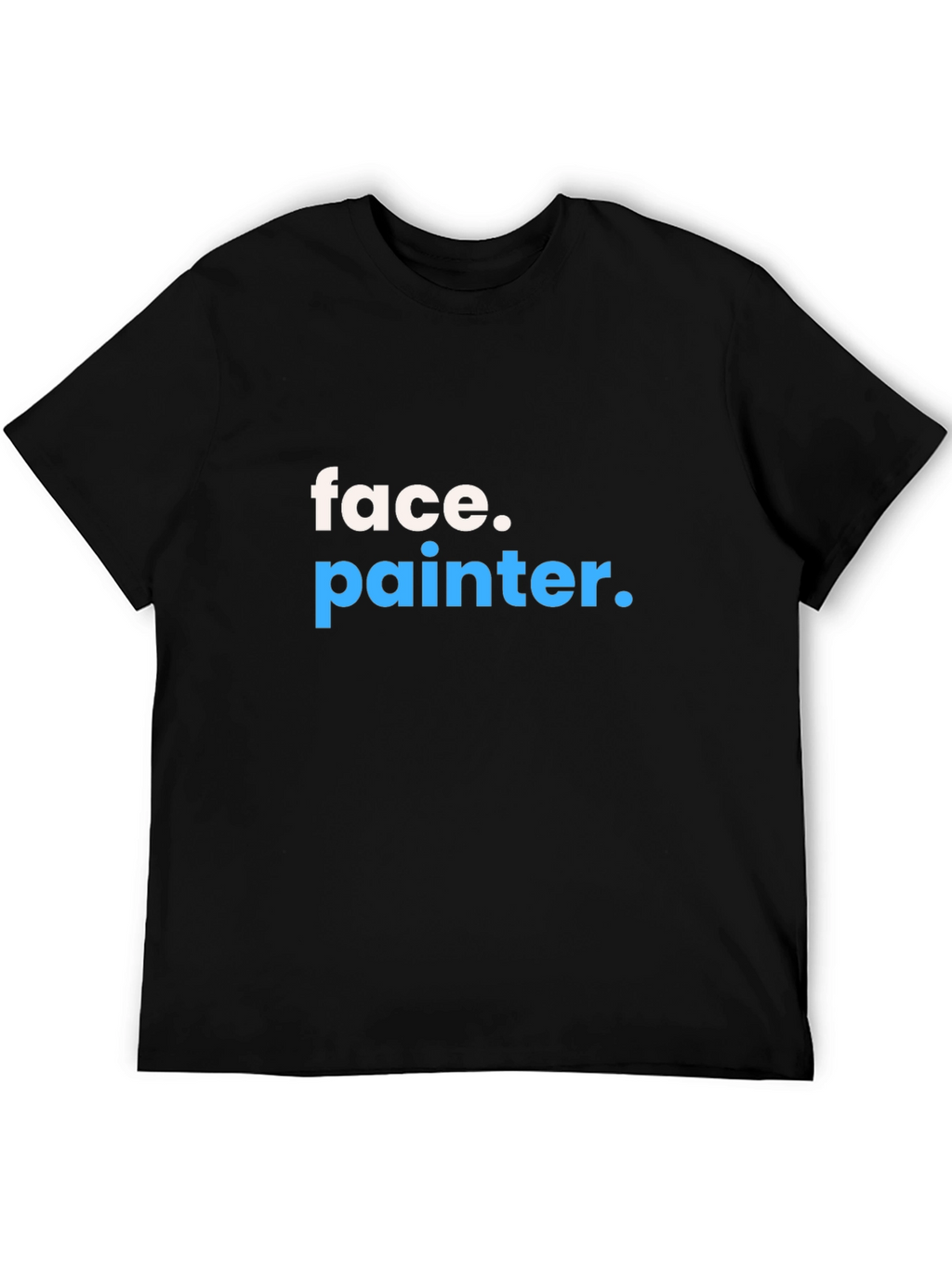 Face Painter T-Shirt - Black Graphic Tee