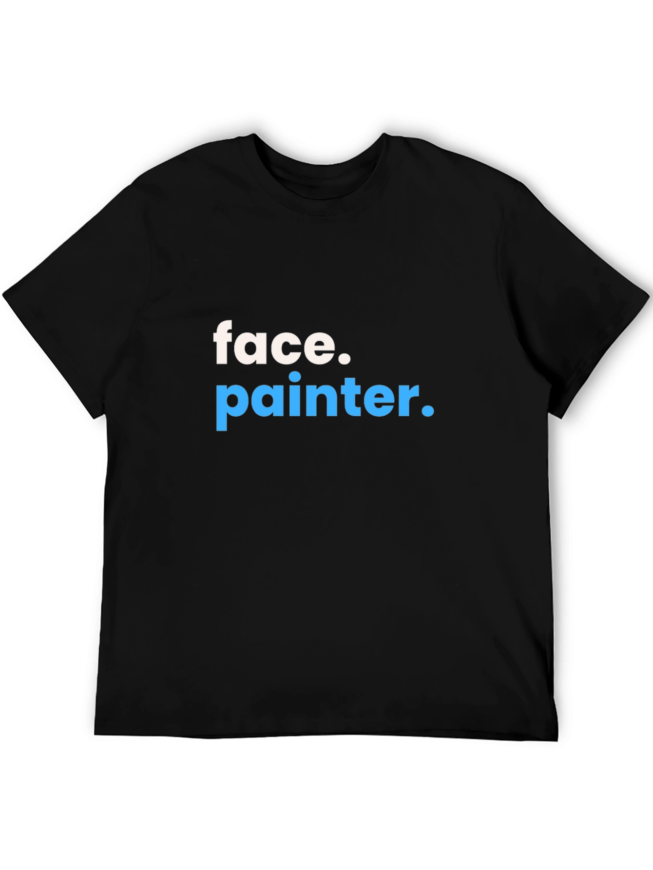 Face Painter T-Shirt - Black Graphic Tee