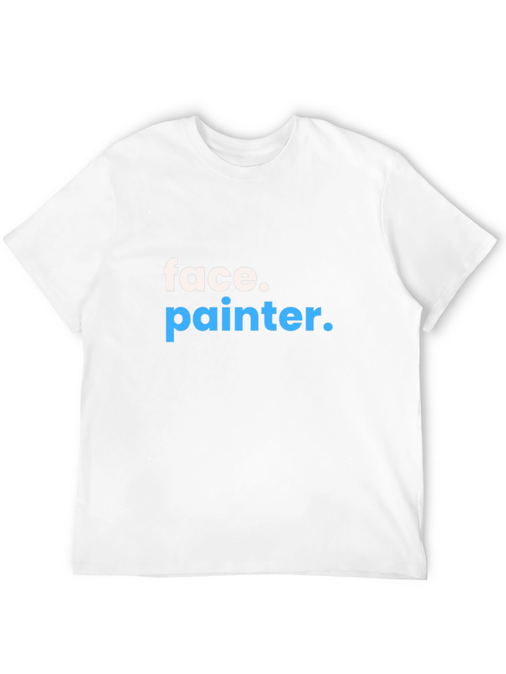 Face Painter T-Shirt - Black Graphic Tee