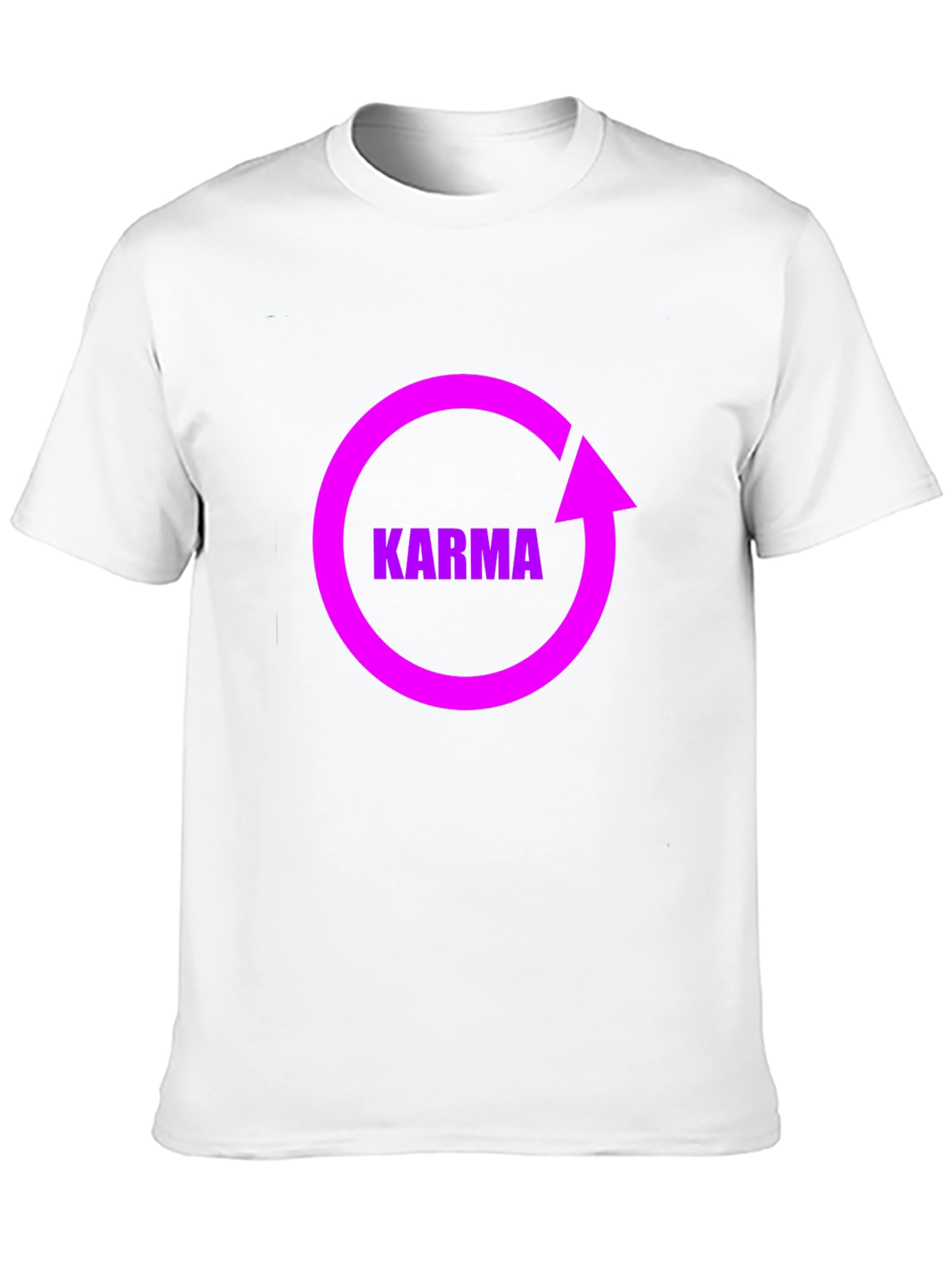 Karma Cycle Graphic Black T-Shirt
