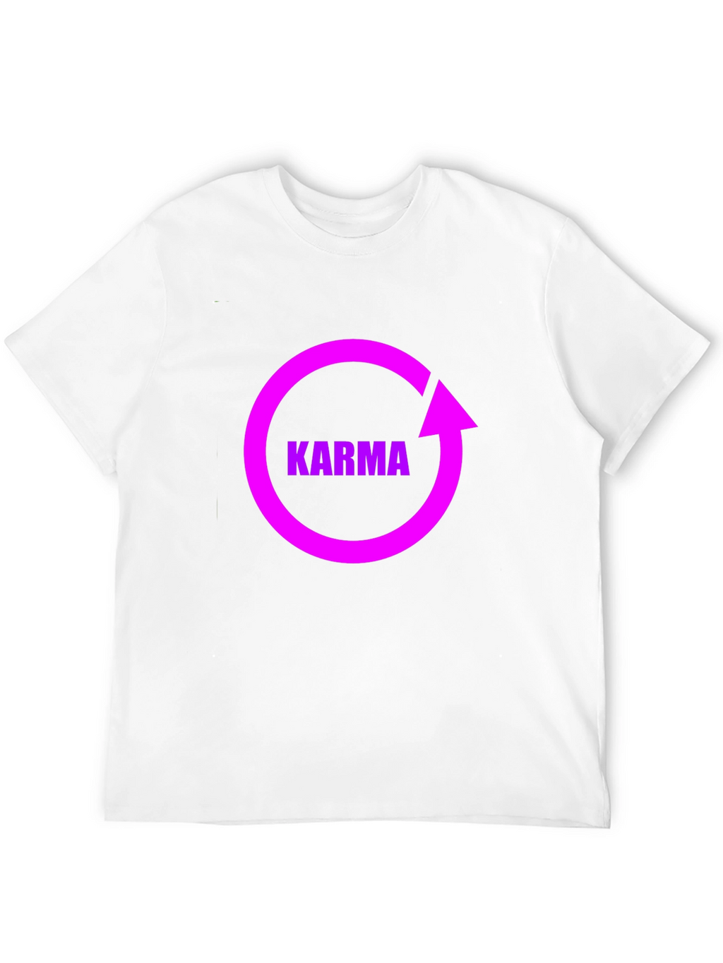 Karma Cycle Graphic Black T-Shirt
