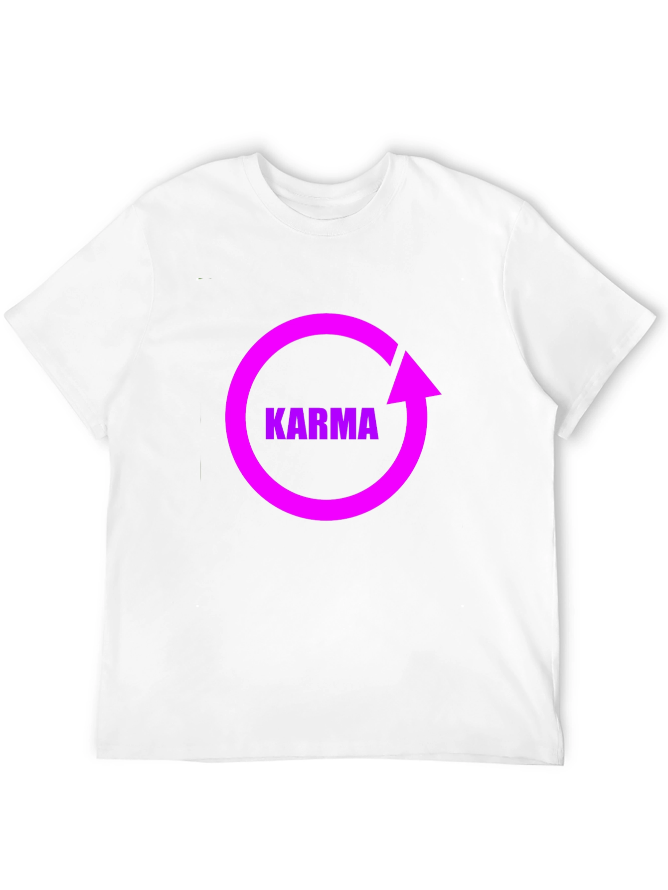 Karma Cycle Graphic Black T-Shirt