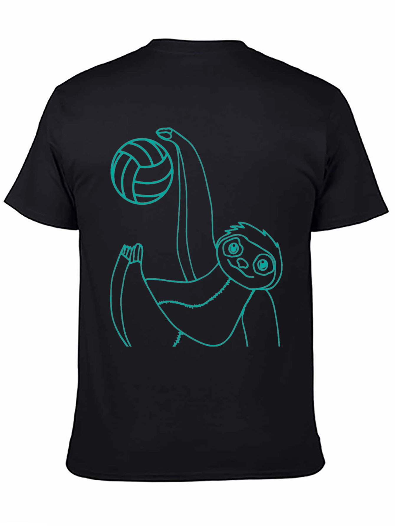 Sloth Volleyball T-Shirt - Funny Animal Tee