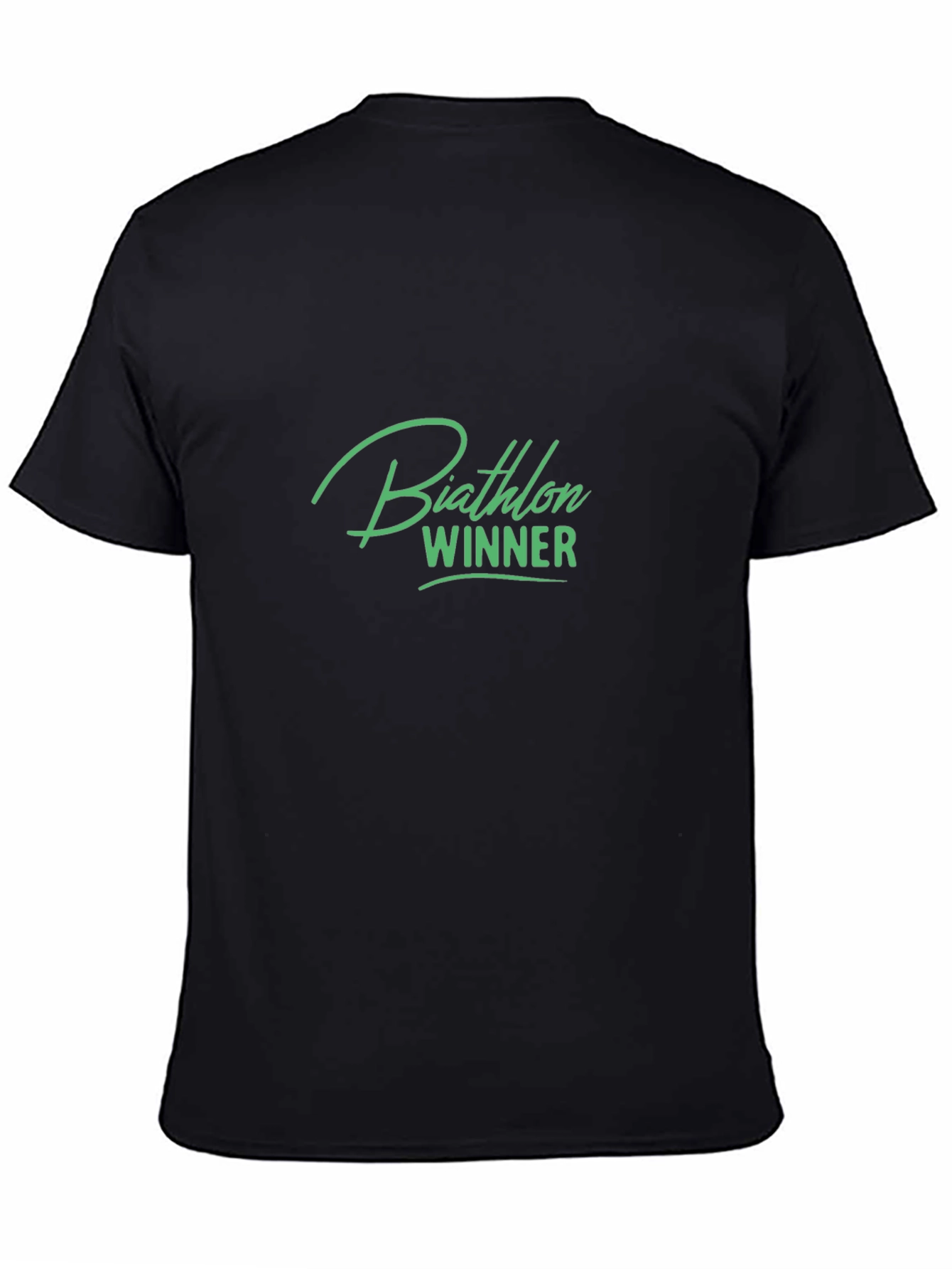 Biathlon Winner Graphic T-Shirt - Sporty Menswear