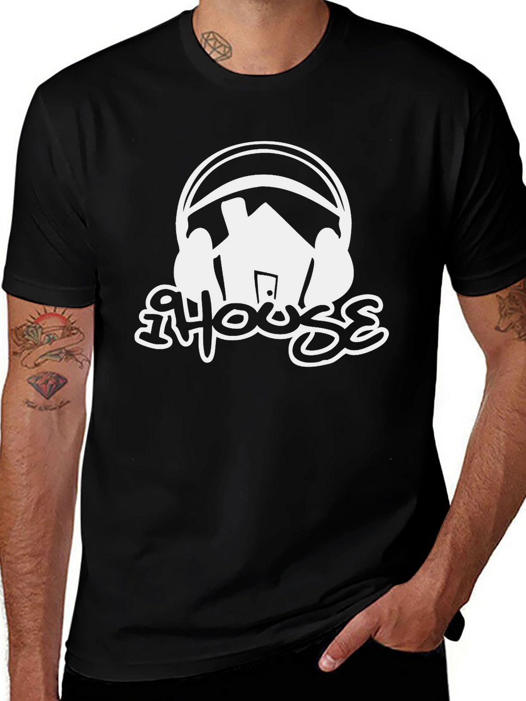 House Music DJ T-Shirt - Stylish Graphic Tee