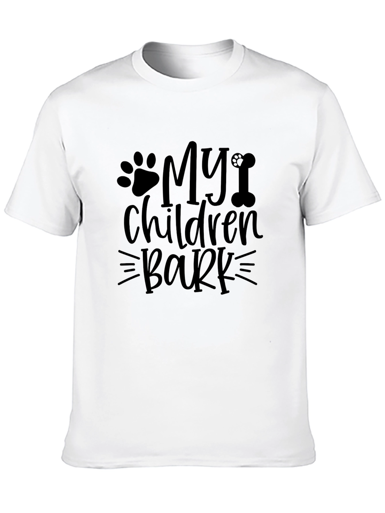 My Children Bark Funny Pet Lover T-Shirt