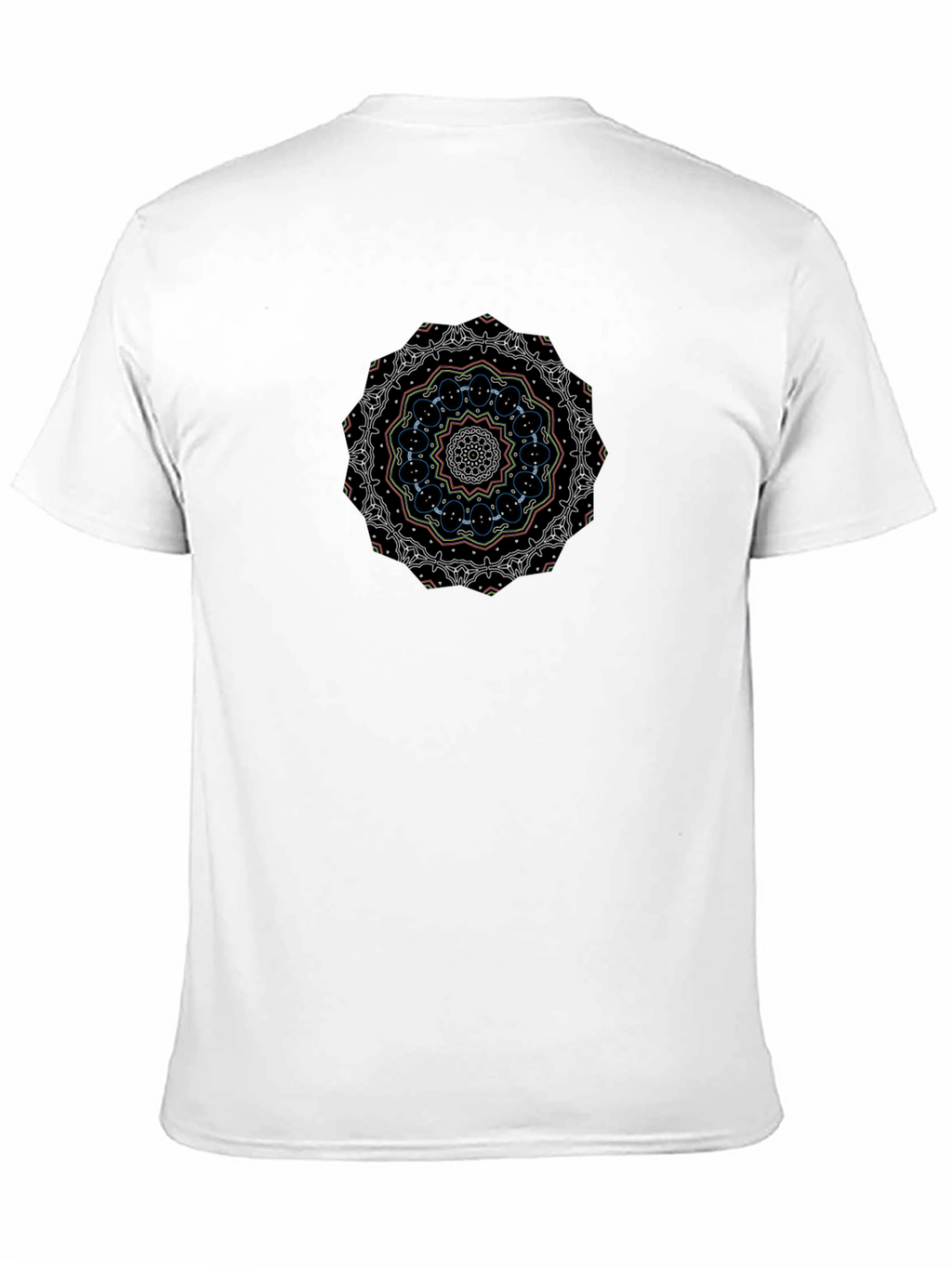 Mandala Graphic Black T-Shirt