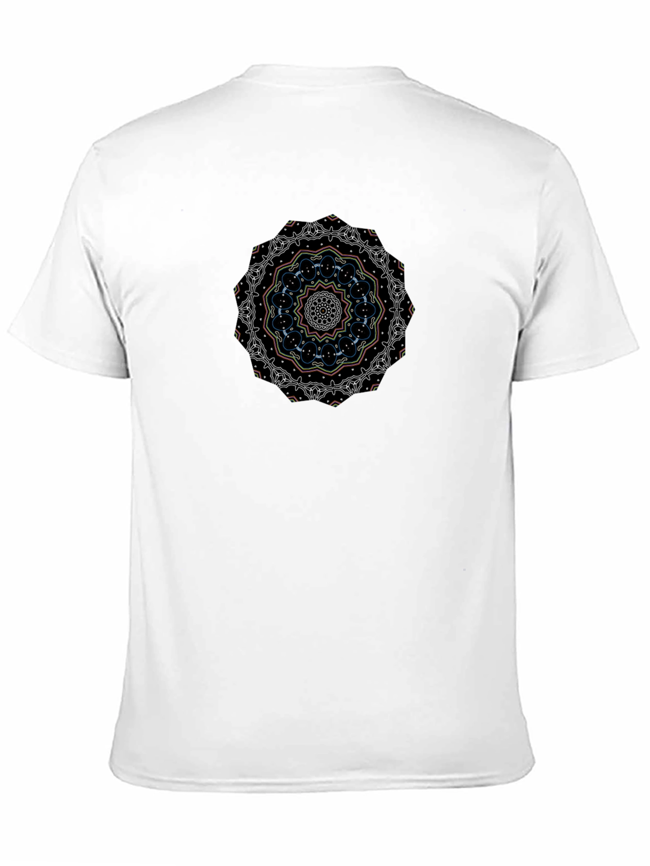 Mandala Graphic Black T-Shirt