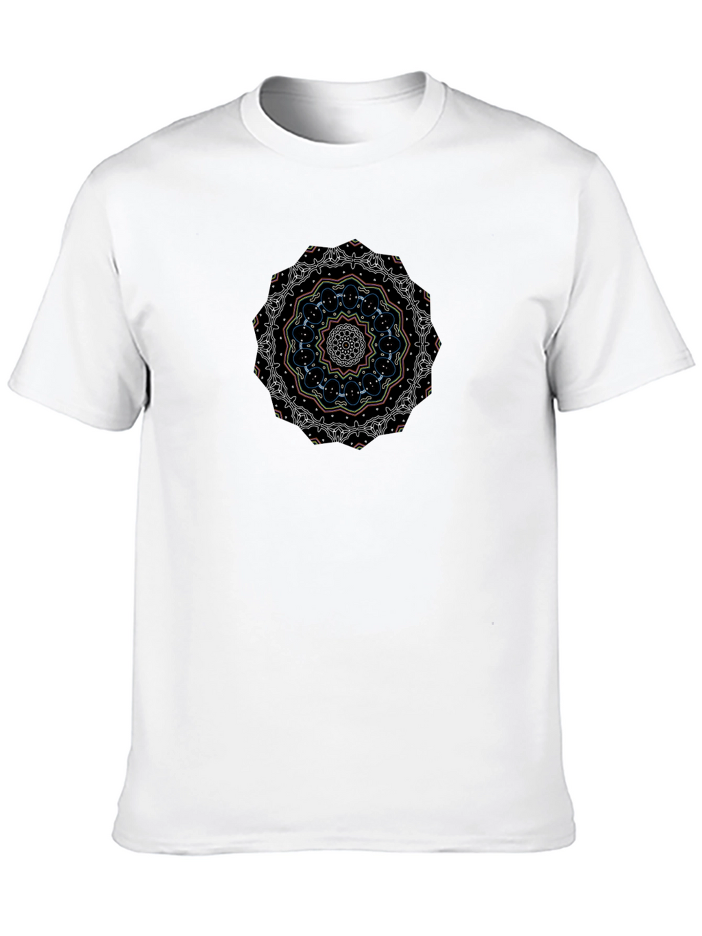 Mandala Graphic Black T-Shirt