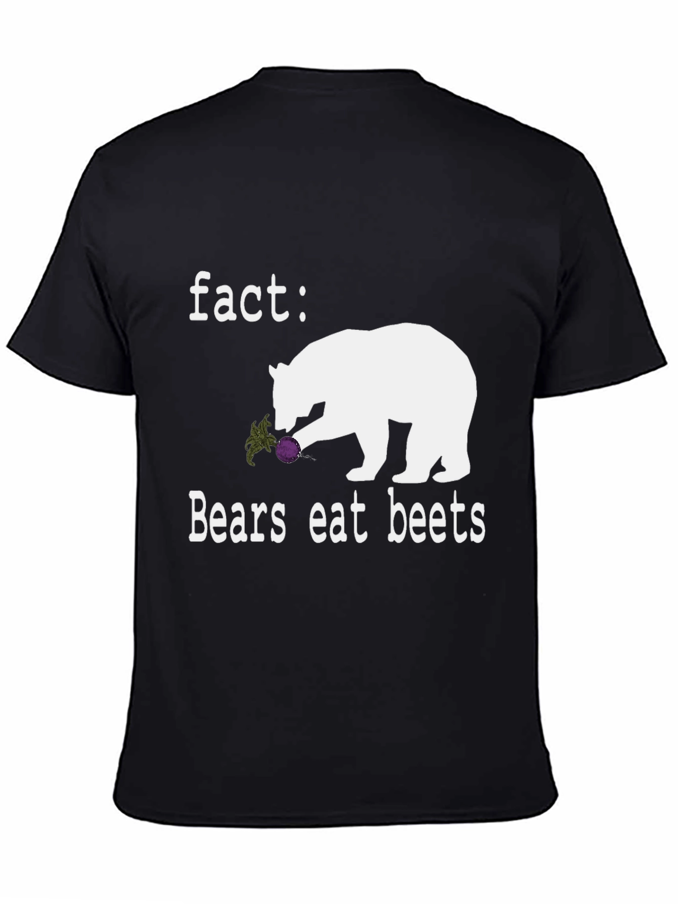 Bears Eat Beets Graphic Tee - Novelty T-Shirt