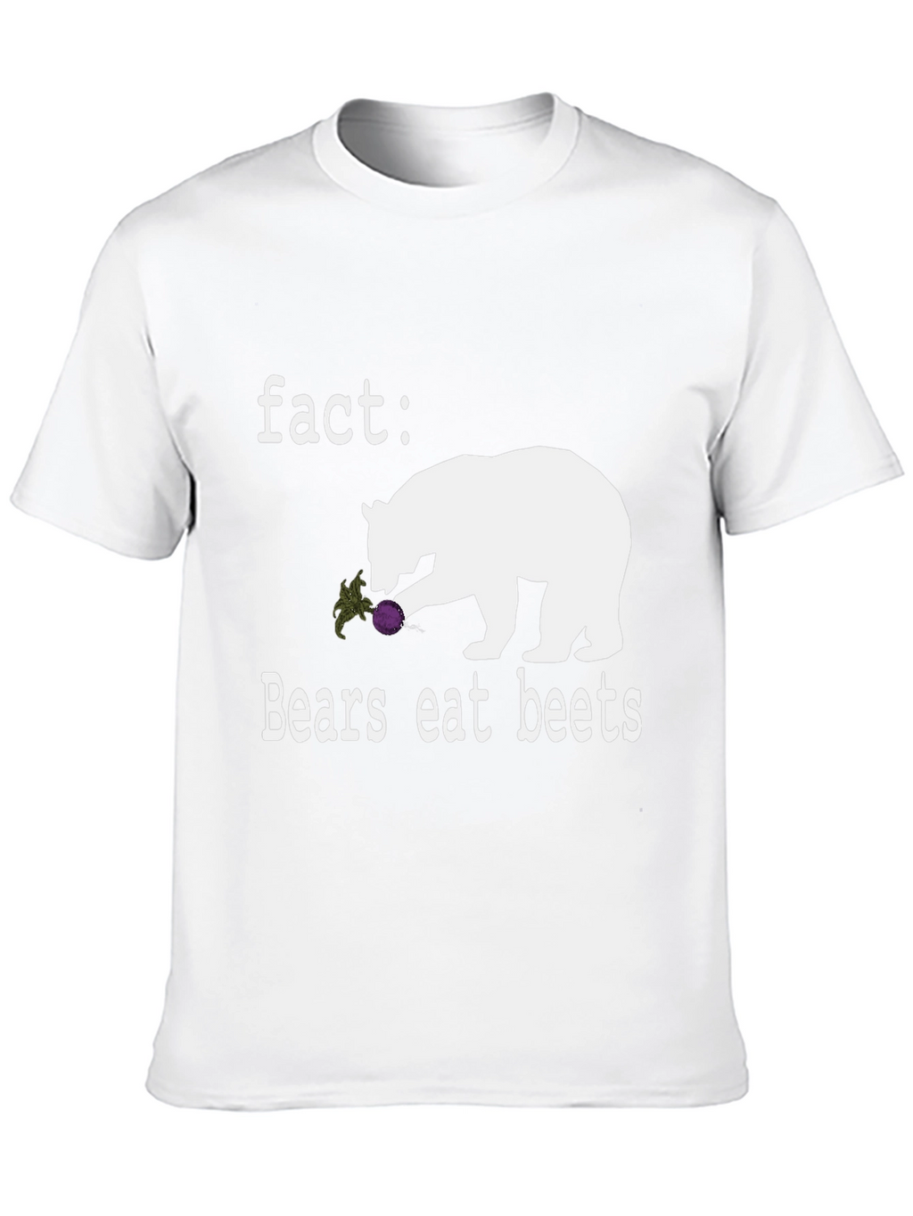 Bears Eat Beets Graphic Tee - Novelty T-Shirt