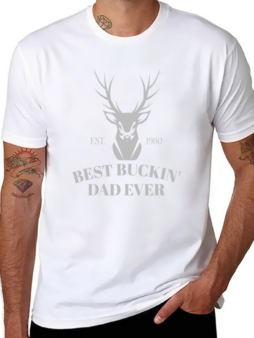 Best Buckin Dad Ever T-Shirt