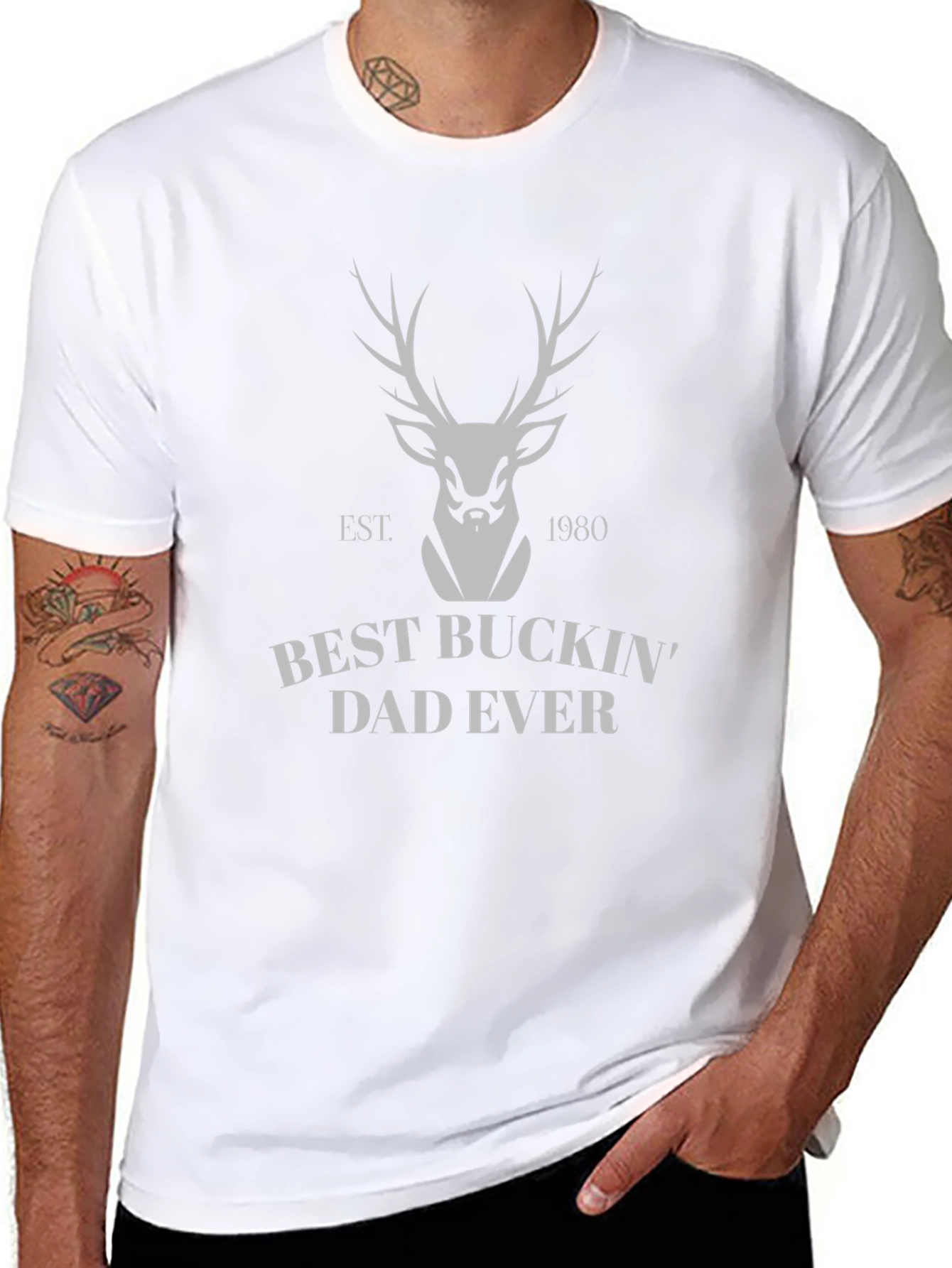Best Buckin Dad Ever T-Shirt