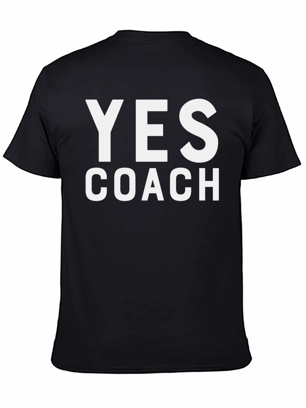 Yes Coach Black T-Shirt