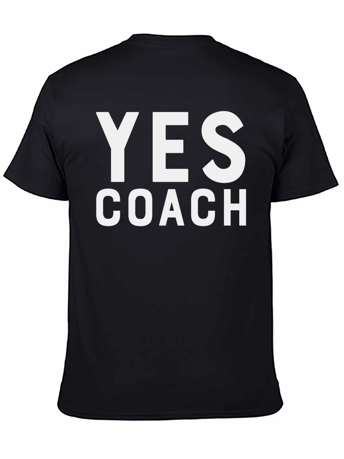 Yes Coach Black T-Shirt