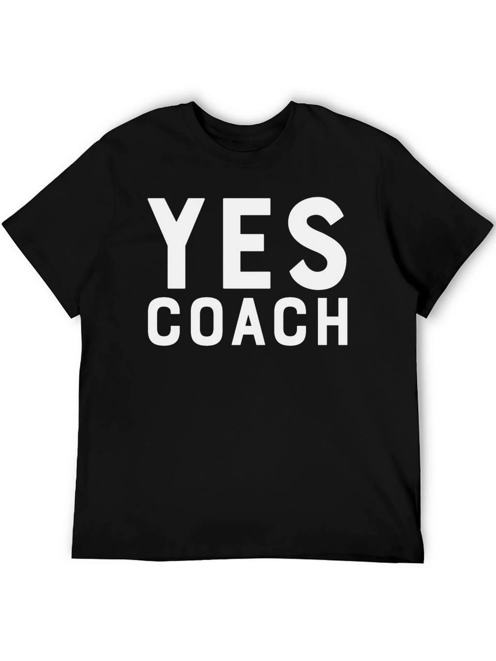 Yes Coach Black T-Shirt
