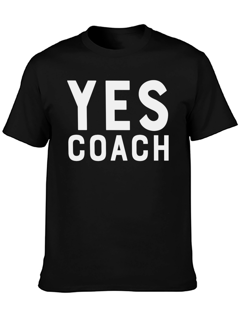 Yes Coach Black T-Shirt