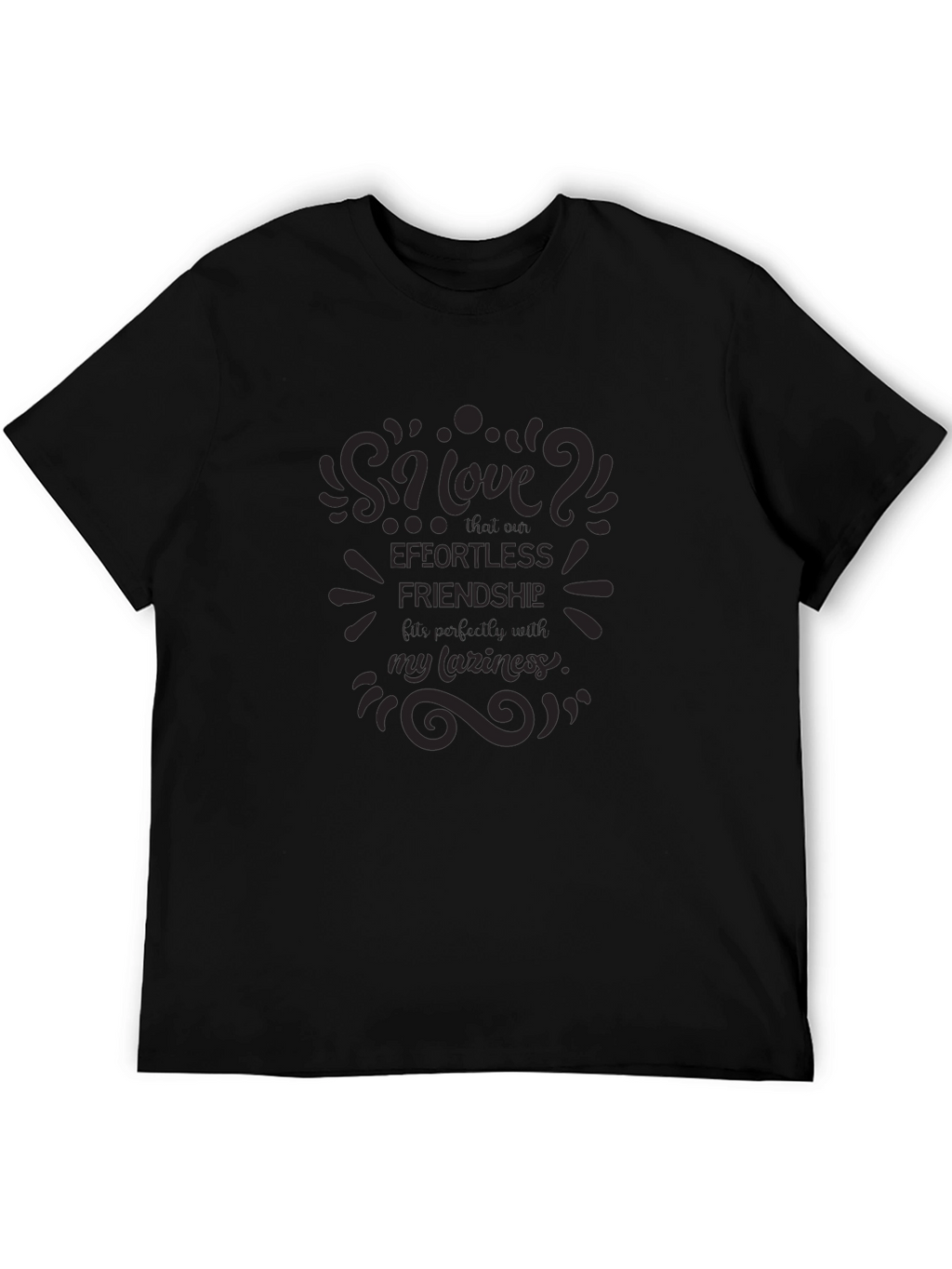 Effortless Friendship Graphic T-Shirt