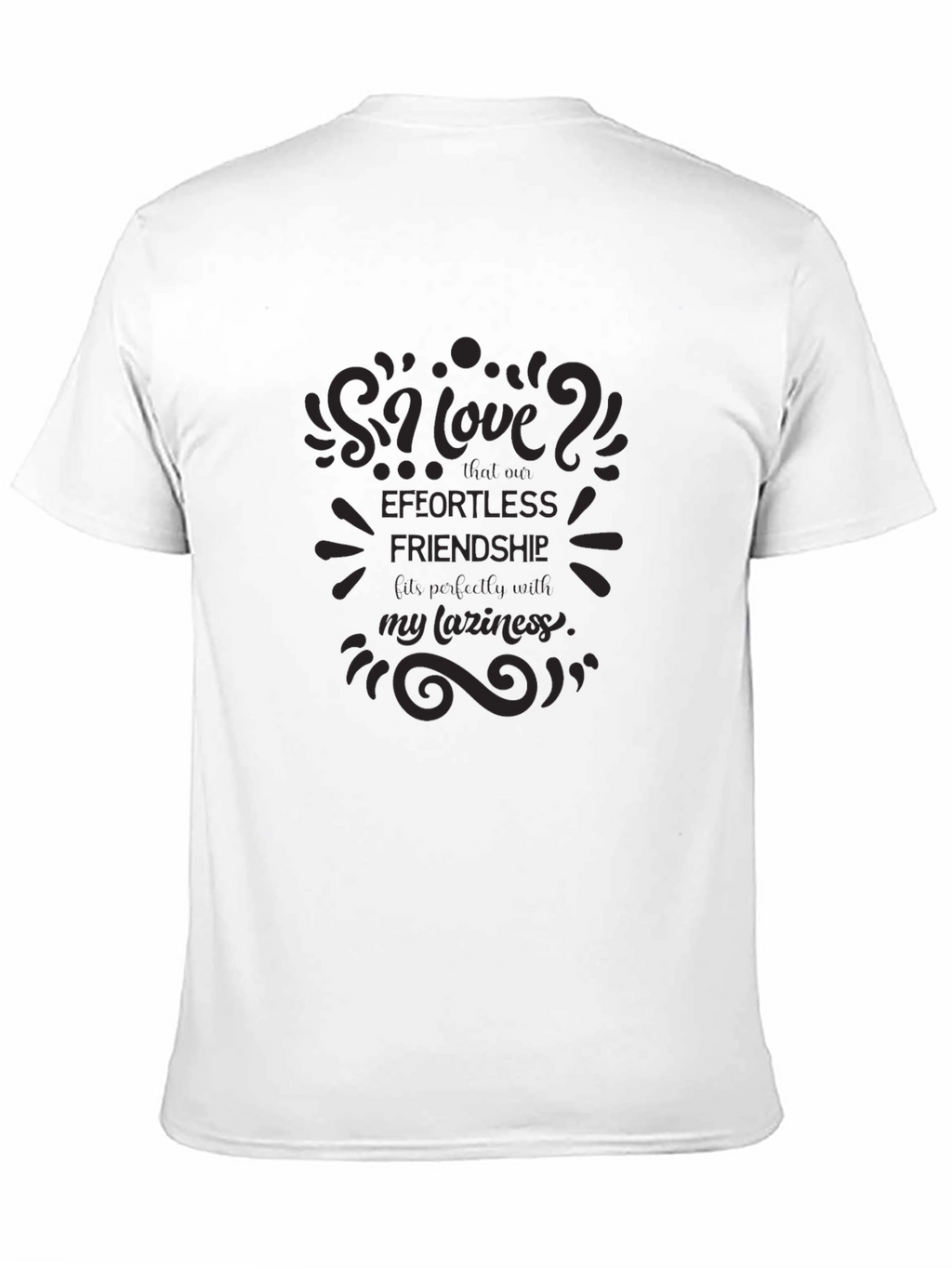 Effortless Friendship Graphic T-Shirt