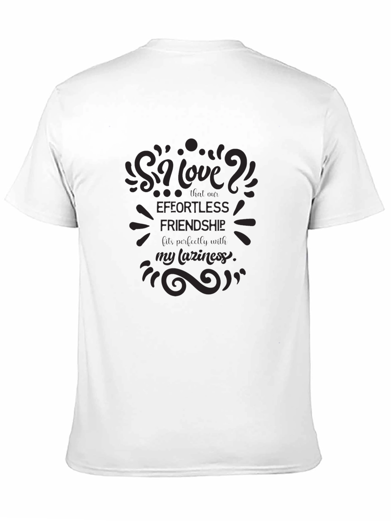 Effortless Friendship Graphic T-Shirt